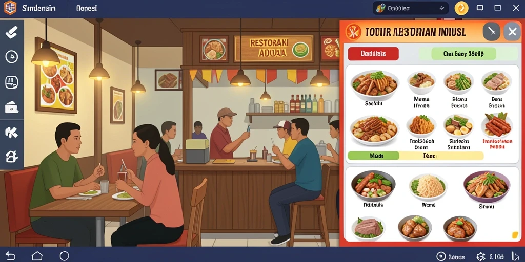Tampilan awal permainan yang menakjubkan.