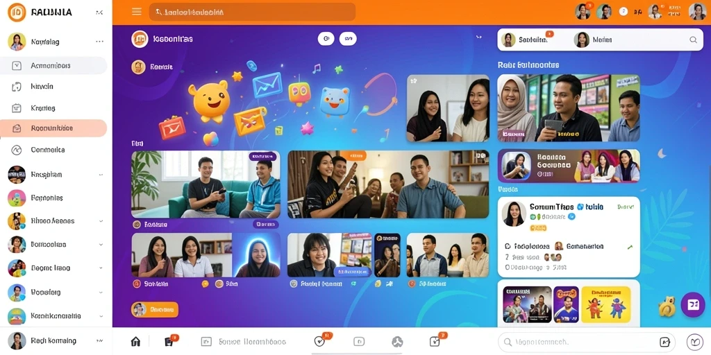 Tampilan antarmuka yang modern dan menarik.