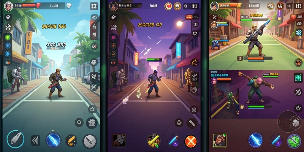 Tampilan awal yang menarik dengan banyak pilihan slot.