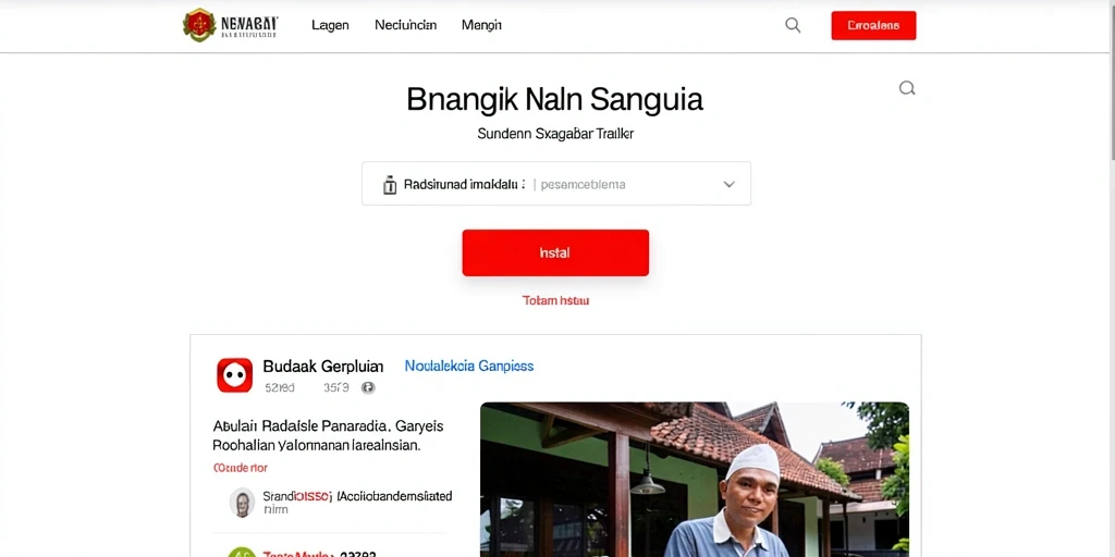 Tampilan antarmuka yang user-friendly dan menarik.