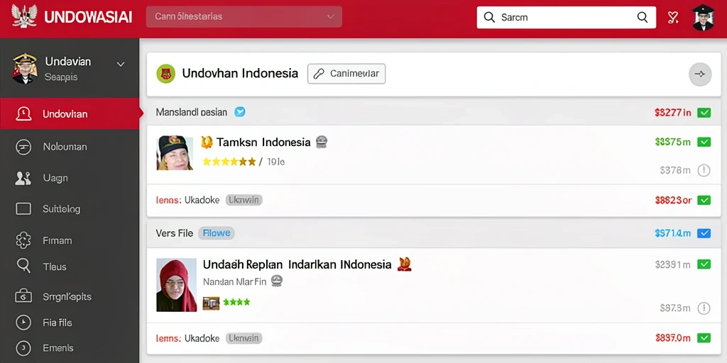 Antarmuka pengguna yang bersih dan mudah dipahami.