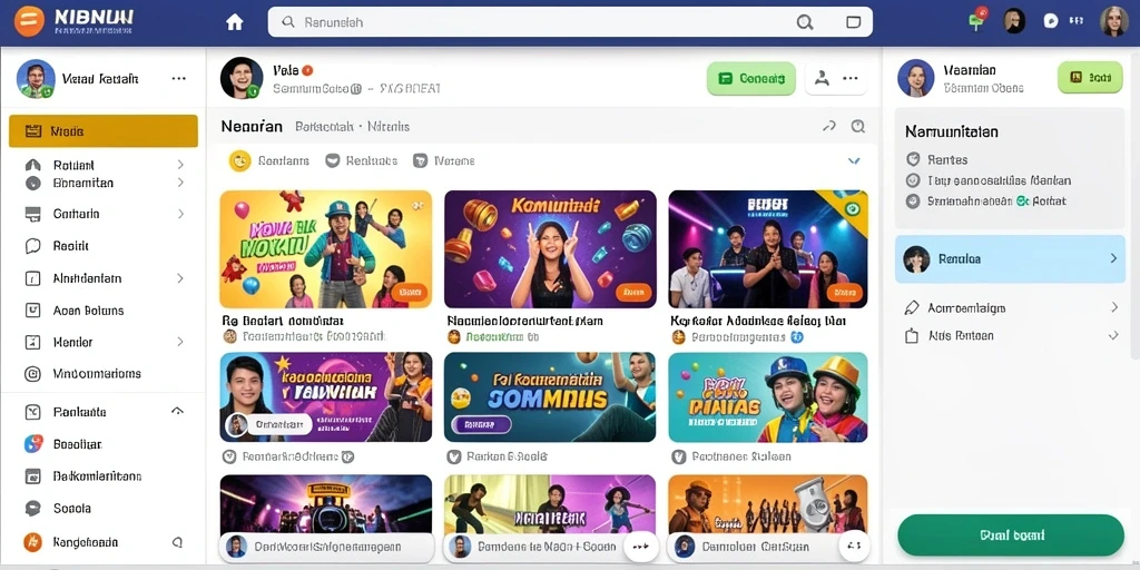 Tampilan awal aplikasi yang menarik dan intuitif.