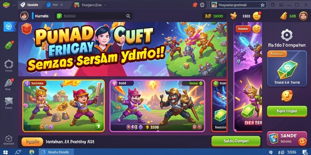 Tampilan antarmuka yang intuitif dan menarik.