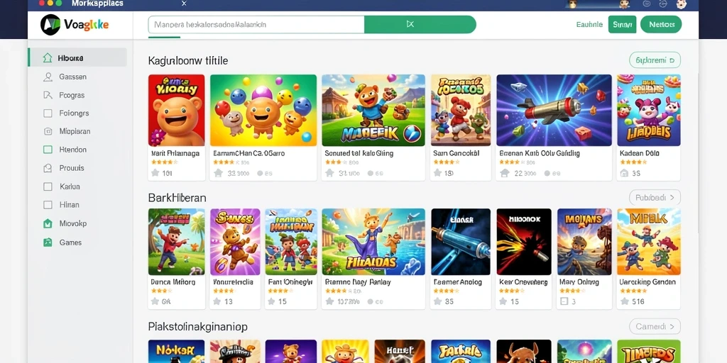 Tampilan awal aplikasi DUIT8 yang menarik.