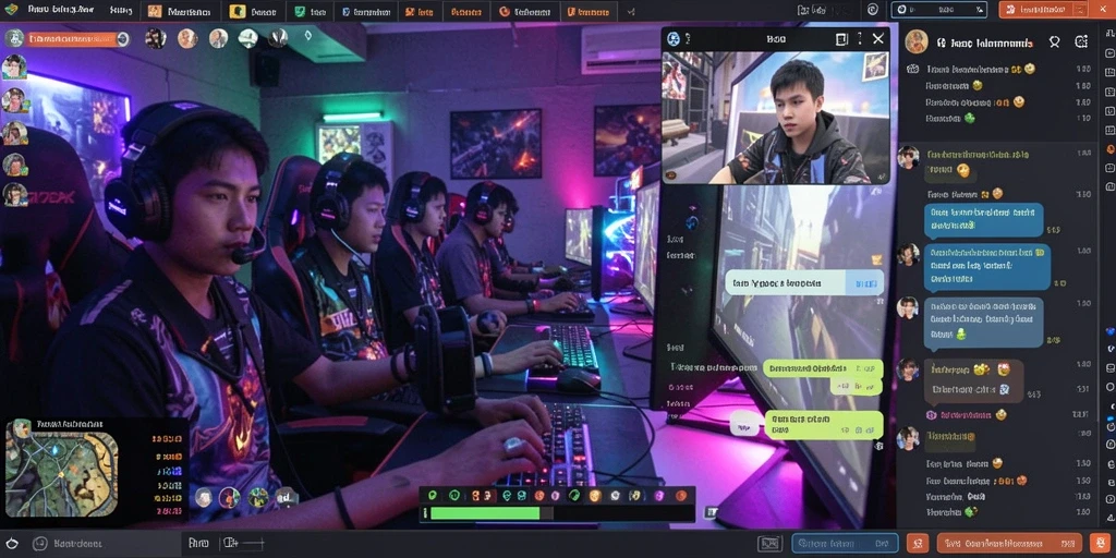Tampilan grafis yang menakjubkan dalam game.