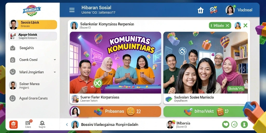Tampilan antarmuka yang ramah pengguna dan menarik.