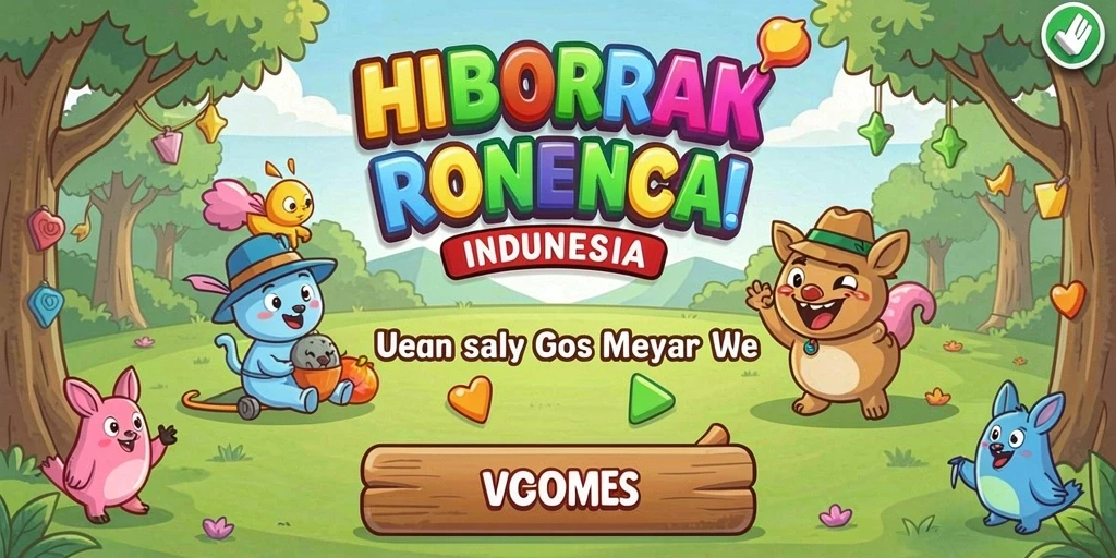 Tampilan menu utama yang menarik dan mudah dinavigasi.