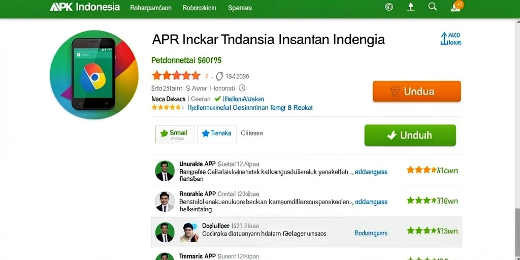 Tampilan antarmuka yang menarik.