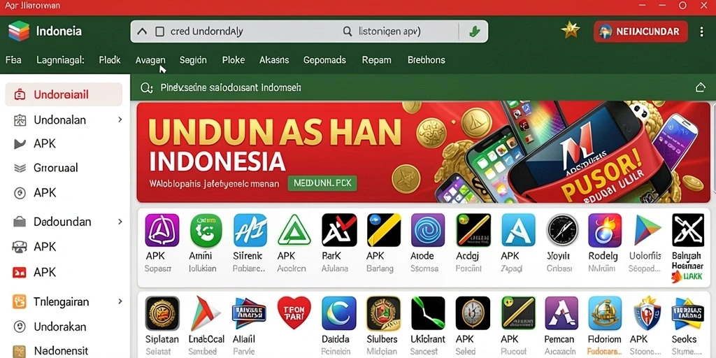 Tampilan utama aplikasi yang menarik dan intuitif.