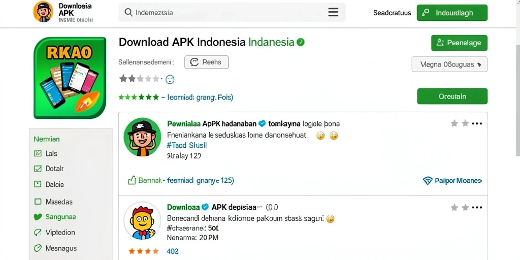 Tampilan antarmuka yang sederhana dan menarik.