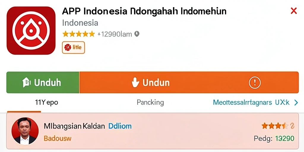 Tampilan awal yang menarik dan mudah dinavigasi.