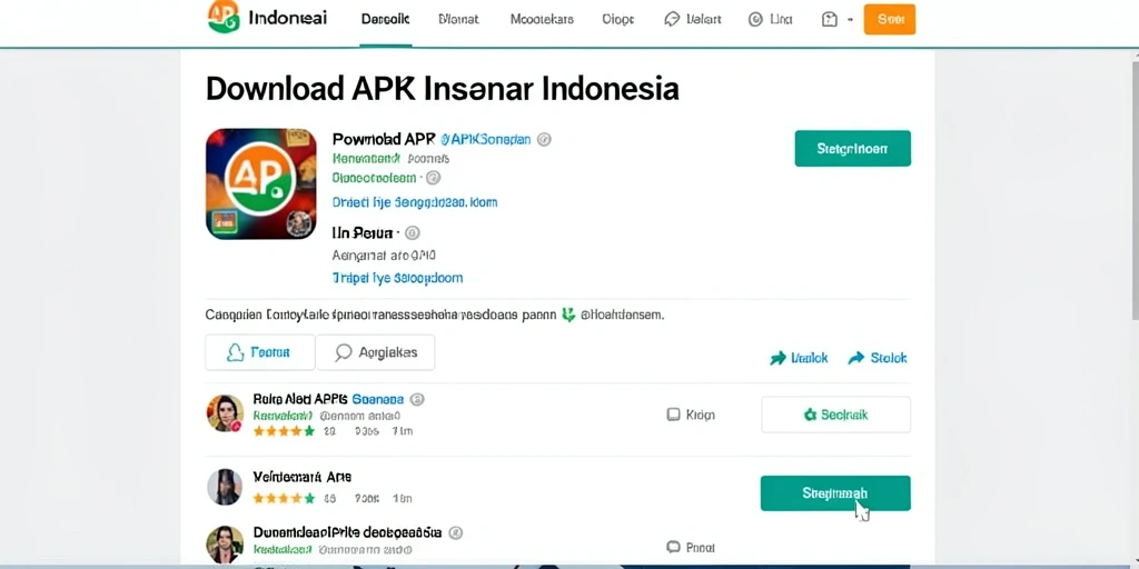 Tampilan antarmuka aplikasi yang menarik dan user-friendly.