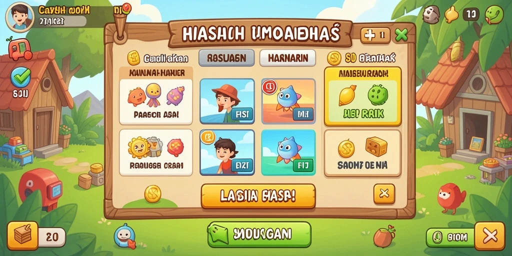 Tampilan antarmuka yang menarik dan intuitif.