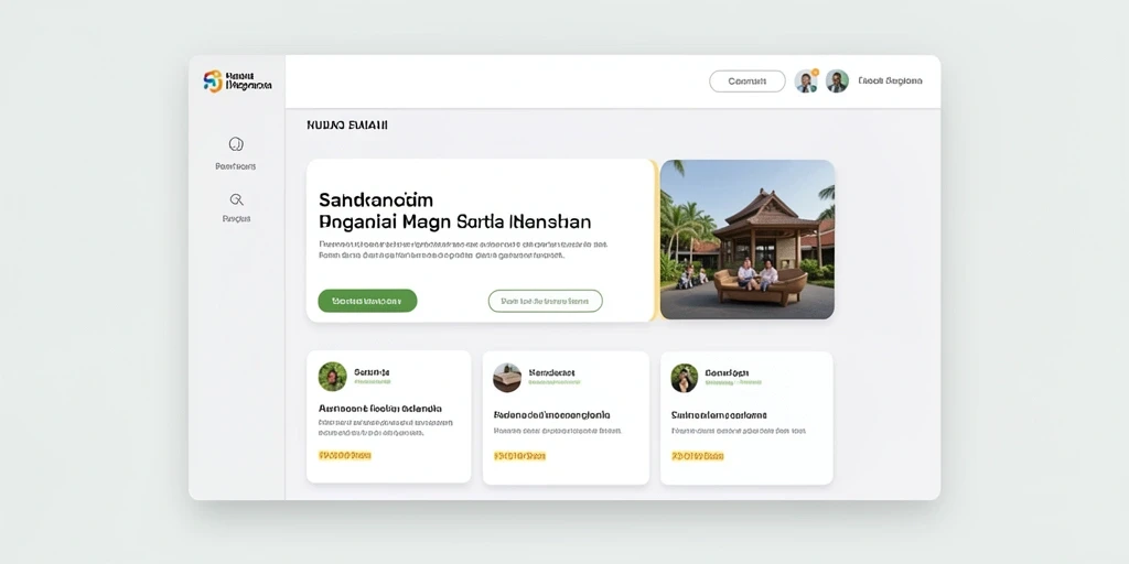 Tampilan antarmuka yang user-friendly.